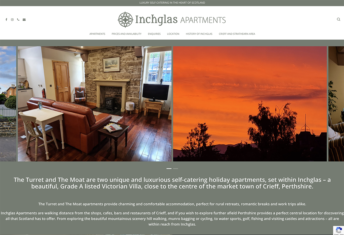 Inchglas Apartments - desktop